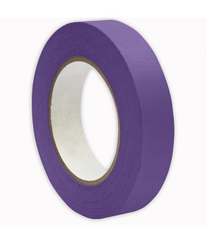 Premium Grade Masking Tape, 1" x 55 yds, Purple