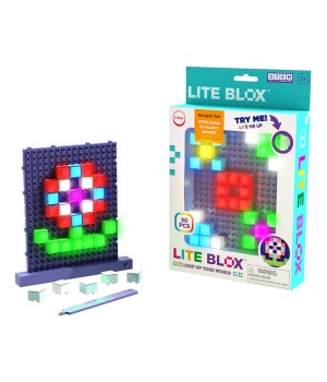 Story Blox - The Island, Light-Up Building Blocks, 108 Pieces