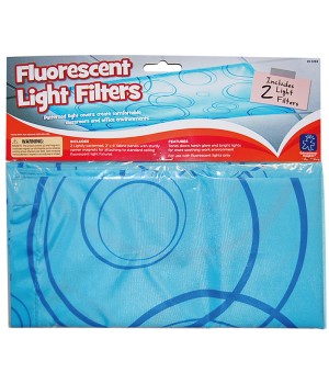 Patterened Fluorescent Light Filters
