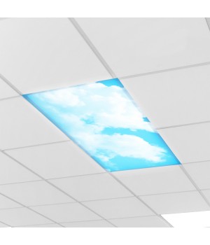 Classroom Light Filters, 2' x 4', Clouds, Set of 4