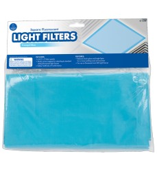 Classroom Light Filters, 2' x 2', Tranquil Blue, Set of 4