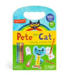 Papercraft Pete the Cat Coloring Activity Set