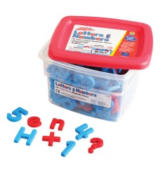 AlphaMagnets® & MathMagnets®, Color-Coded, 214 Pieces
