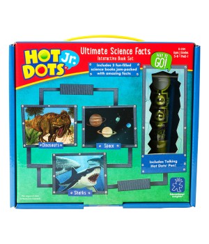 Hot Dots® Jr. Ultimate Science Facts Interactive Book Set With Pen