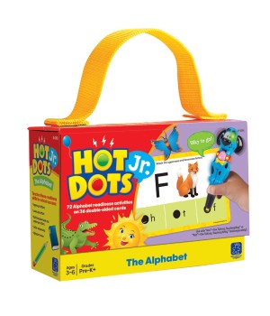 The Alphabet Hot Dots® Jr. Card Set, Pack of 72