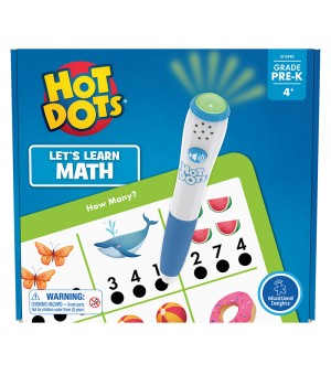 Hot Dots® Let's Learn Pre-K Math!