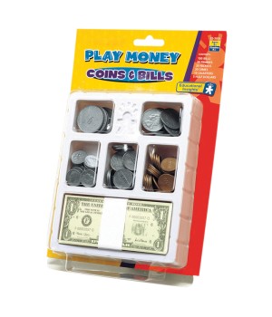 Play Money, Coins & Bills Tray