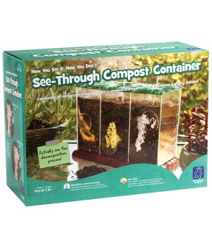 Now You See It Now You Don't See - Through Compost Container