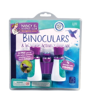 Nancy Bs Science Club® Binoculars and Wildlife Activity Journal