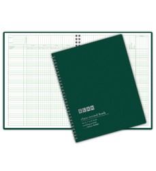 Class Record Book, Grades for 6-8 Weeks, 36 Student Names, Large blocks