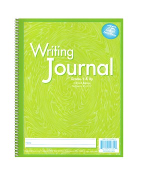 Writing Journal, Liquid Color, 3/8" Ruling, Grades 4+