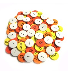 Small Group Set of Place Value Discs, 600 Discs