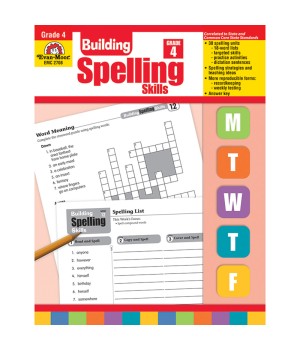 Building Spelling Skills, Teacher's Edition, Grade 4