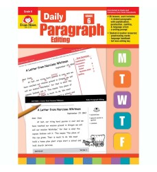 Daily Paragraph Editing Book, Grade 6