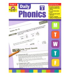 Daily Phonics Book, Teacher's Edition, Grade 3