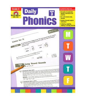 Daily Phonics Book, Teacher's Edition, Grade 3