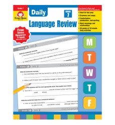 Daily Language Review Teacher's Edition Book, Grade 7