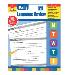 Daily Language Review Teacher's Edition Book, Grade 8