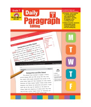 Daily Paragraph Editing Book, Grade 7