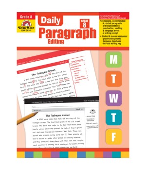 Daily Paragraph Editing Book, Grade 8
