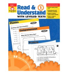 Read & Understand with Leveled Texts Book, Grade 1