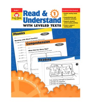 Read & Understand with Leveled Texts Book, Grade 1