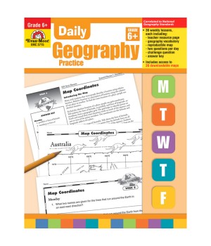 Daily Geography Practice Book, Teacher's Edition, Grade 6