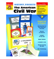History Pockets: The American Civil War Book, Teacher Resource, Grades 4-6