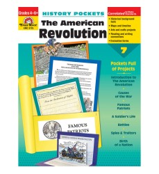 History Pockets: The American Revolution Book, Grades 4-6+