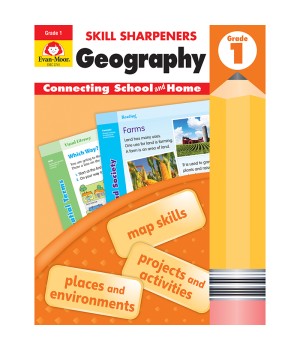 Skill Sharpeners: Geography, Grade 1 - Activity Book