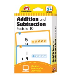 Learning Line: Addition and Subtraction Facts to 10, Grade 1+ (Age 5+) - Flashcards