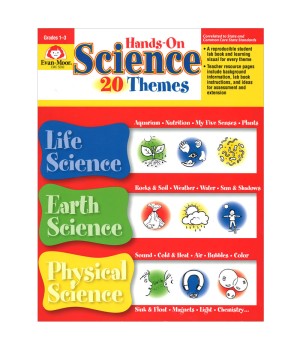 Hands-On Science 20 Themes Book, Grades 1-3