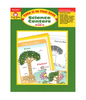 Take It to Your Seat Science Centers Book, Grades PreK-K