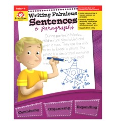 Writing Fabulous Sentences & Paragraphs, Grades 4-6, Teacher Reproducibles, Print
