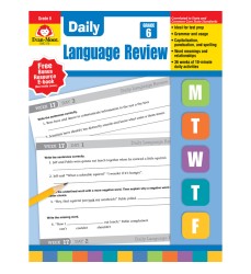 Daily Language Review Teacher's Edition, Grade 6