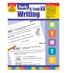 Daily 6-Trait Writing Book, Grade 2