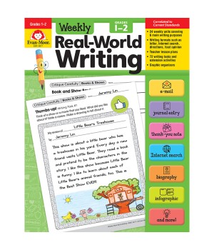 Weekly Real-World Writing, Grades 1-2