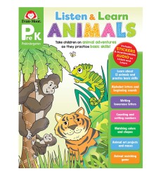Listen and Learn Animals, Grade PreK
