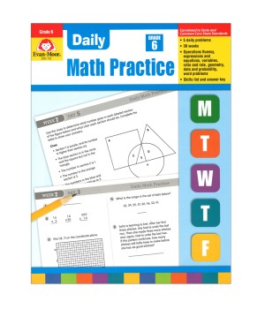 Daily Common Core Math Practice, Grade 6