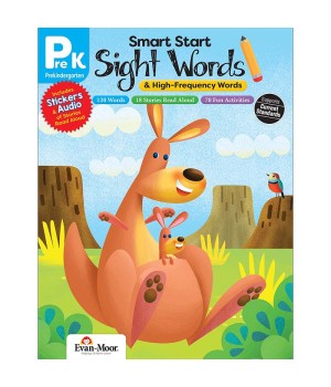 Smart Start Sight Words & High-Frequency Words, Grade PreK