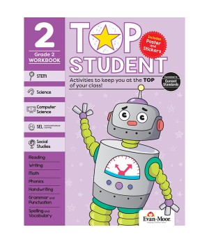 Top Student Activity Book, Grade 2