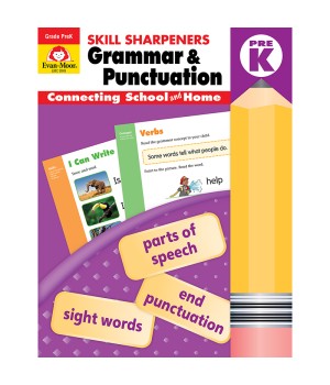 Skill Sharpeners: Grammar & Punctuation Activity Book, Grade PreK