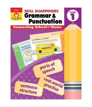 Skill Sharpeners: Grammar & Punctuation Activity Book, Grade 1