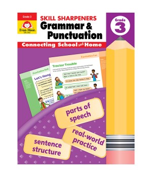 Skill Sharpeners: Grammar & Punctuation Activity Book, Grade 3