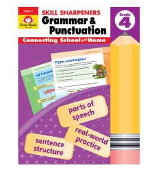 Skill Sharpeners: Grammar & Punctuation Activity Book, Grade 4