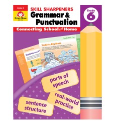 Skill Sharpeners: Grammar & Punctuation Activity Book, Grade 6