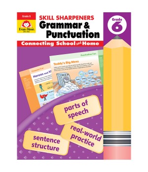 Skill Sharpeners: Grammar & Punctuation Activity Book, Grade 6