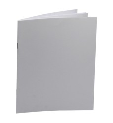 White Blank Book