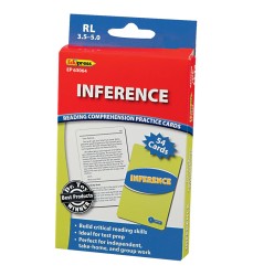 Reading Comprehension Practice Cards, Inference (RL 3.5-5.0)