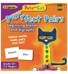 Pete the Cat® Purrfect Pairs Game Beginning Blends and Digraphs
